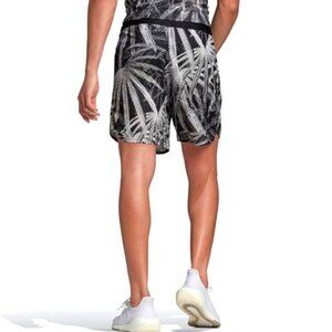 Adidas Boys Heat.RDY Black & White Athletic Shorts Tropical Print-size XS NWT